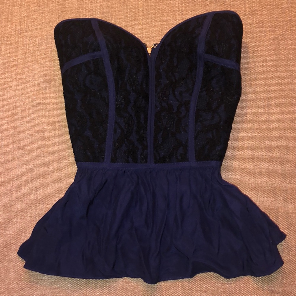 Zipper corset 💙😈